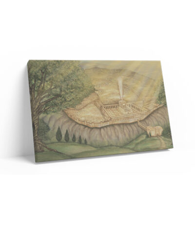 Jewish Temple Canvas Print