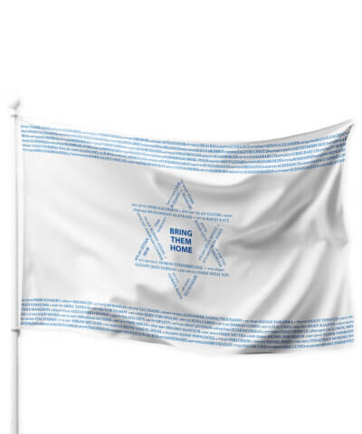 Israel Hostage Flag